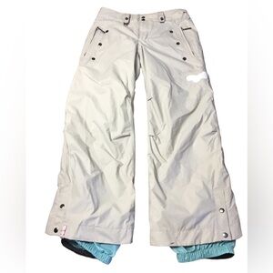 Bonfire Particle Snowboarding/Ski Pants Women’s Medium Classic Fit Khaki/Blue